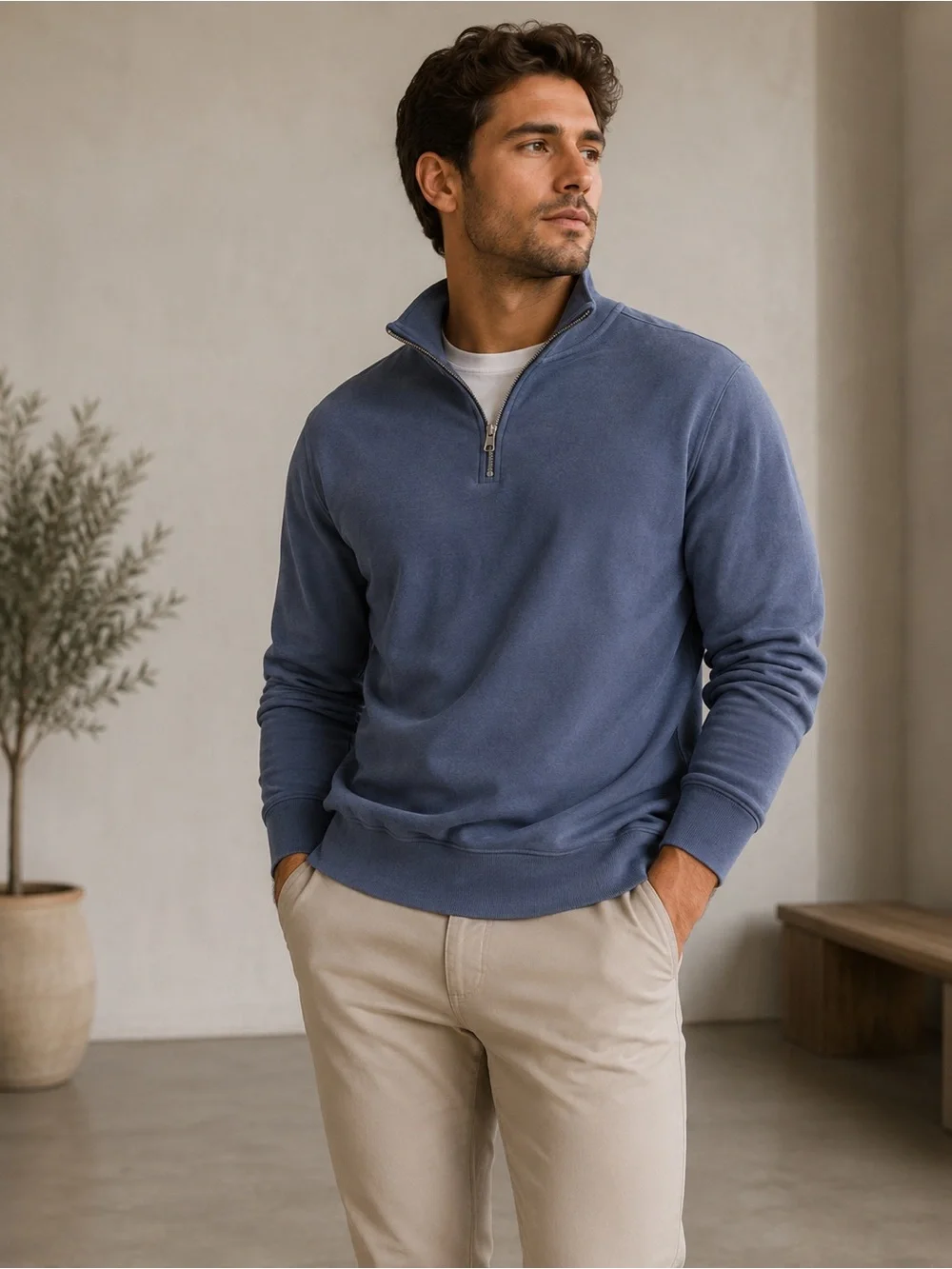 Banana Republic Men’s Sweater sz S Sweatshirt Cotton Stretch NEW #K133
